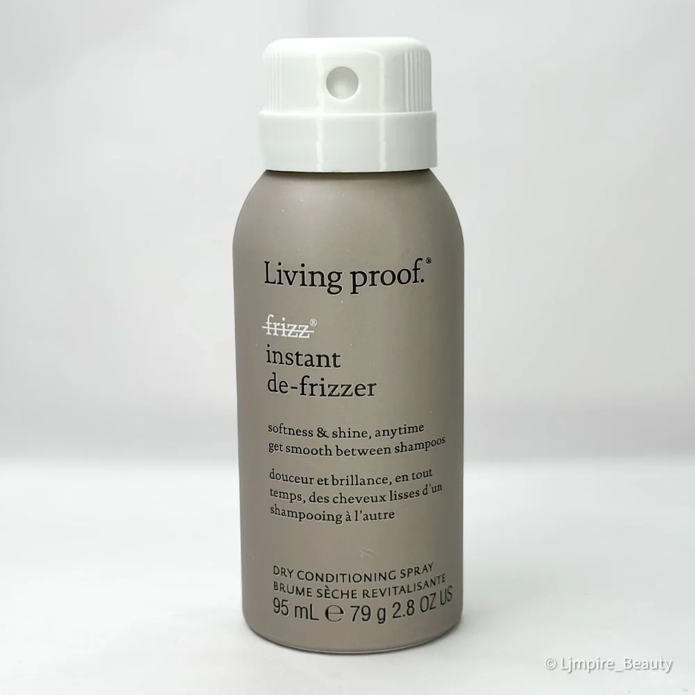 🆕 LIVING PROOF 3 pc Travel Set of No Frizz Shampoo, Conditioner & De-Frizzer